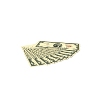 $ 2钞票PNG和PSD图像