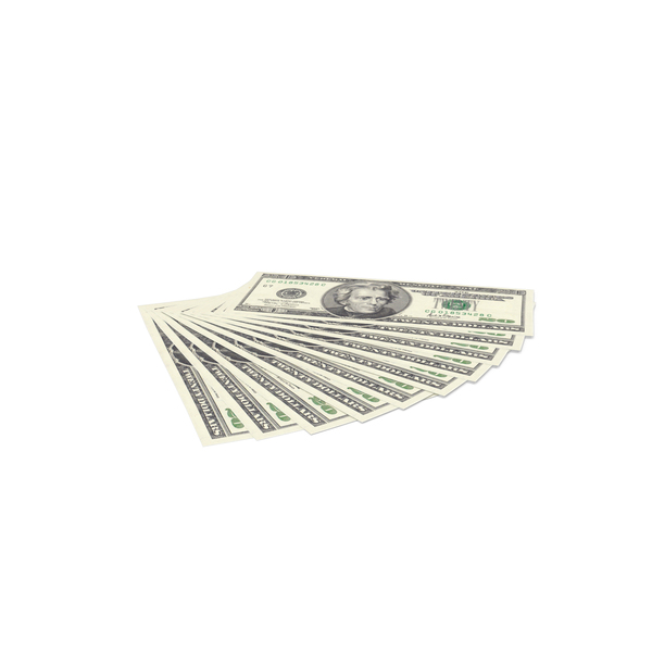 $20 Banknotes PNG & PSD Images