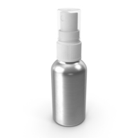 Spray Bottle Aluminum 50 ml PNG & PSD Images