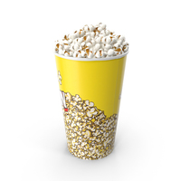 Medium Popcorn Bucket PNG & PSD Images