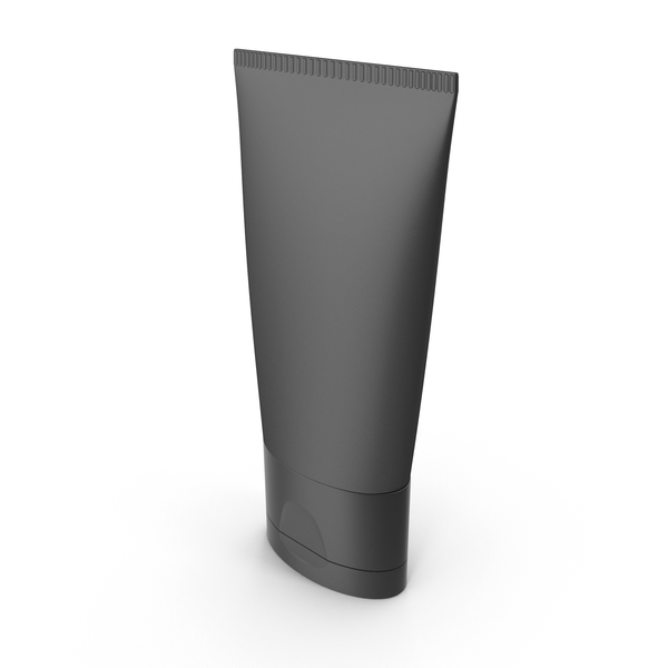 Black Cosmetic Tube PNG & PSD Images