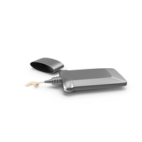 Metallic Cosmetic Container PNG & PSD Images