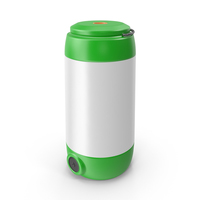 Camping LED Lantern Green PNG & PSD Images