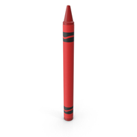 Crayon Red PNG & PSD Images