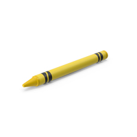 Yellow Crayon PNG & PSD Images