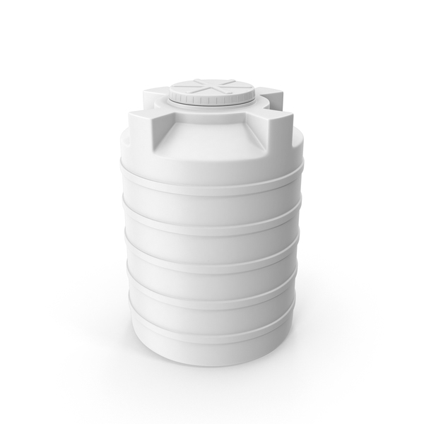 Plastic Storage Tank White PNG & PSD Images