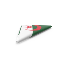 Flag Folded Triangle Algeria PNG & PSD Images