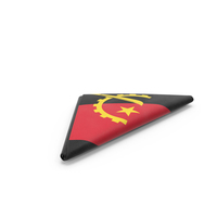 Flag Folded Triangle Angola PNG & PSD Images