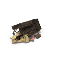Wrecked Car Parts PNG & PSD Images