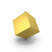 Gold Cube PNG & PSD Images