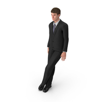 Businessman John Leaning PNG & PSD Images