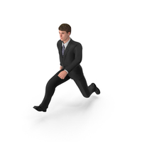 Businessman John Jumping PNG & PSD Images