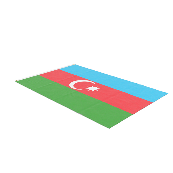 Flag Laying Pose Azerbaijan PNG & PSD Images