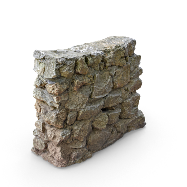 Small Rock Wall PNG & PSD Images