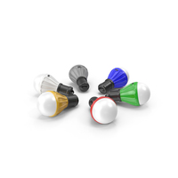Tourist LED Lamp Set PNG & PSD Images