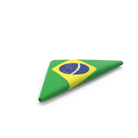 Flag Folded Triangle Brazil PNG & PSD Images