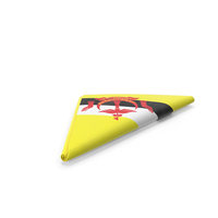 Flag Folded Triangle Brunei PNG & PSD Images