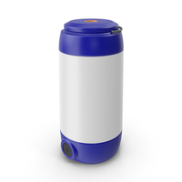 Camping LED Lantern Blue PNG & PSD Images