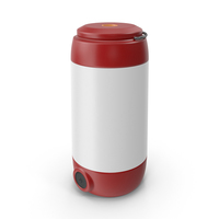 Camping LED Lantern Red PNG & PSD Images