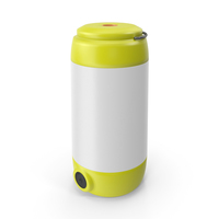 Camping LED Lantern Yellow PNG & PSD Images