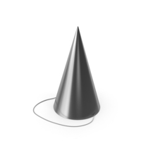 Party Hat Silver PNG & PSD Images