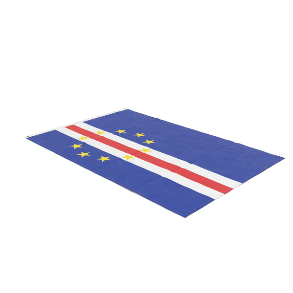 Flag Laying Pose Cape Verde PNG & PSD Images