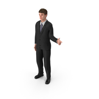 Businessman John Pointing PNG & PSD Images