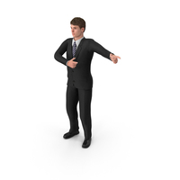 Businessman John Pointing PNG & PSD Images