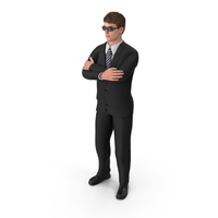 Businessman John Wearing Sun Glasses PNG & PSD Images