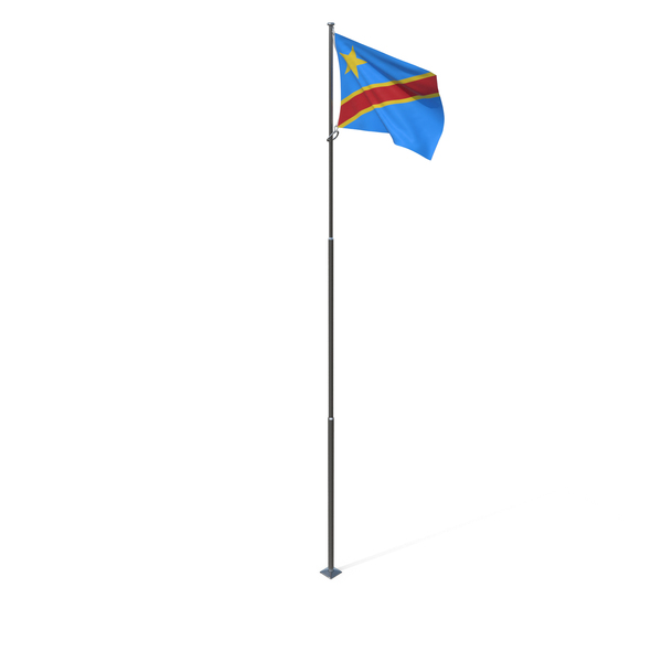 Flag of the Democratic Republic of the Congo PNG & PSD Images