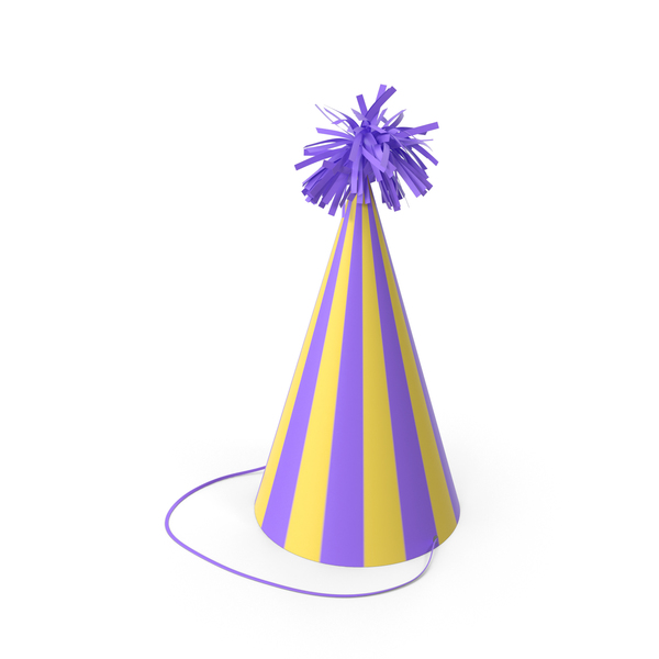 Party Hat With Pom Pom PNG & PSD Images