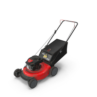 Lawn Mower With Bagger PNG & PSD Images