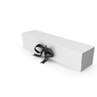 Long Box with Ribbon PNG & PSD Images