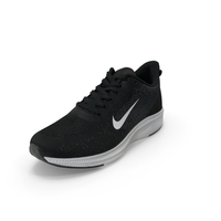 Male Sneakers Nike Black PNG & PSD Images