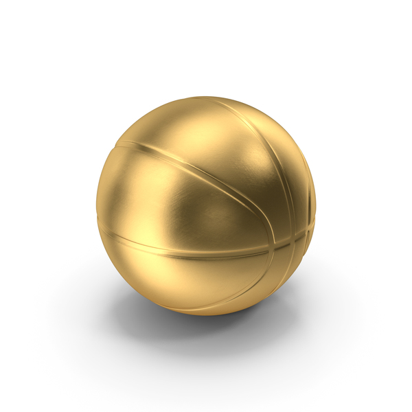 Basketball Ball Gold PNG & PSD Images