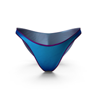 Blue Silk Underwear PNG & PSD Images