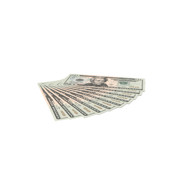US 20 Dollar Bills PNG & PSD Images
