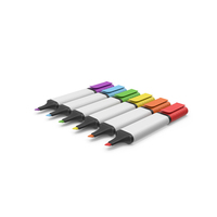 Colored Highlighters PNG & PSD Images