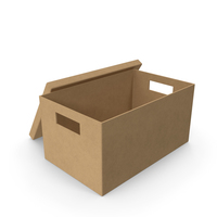 Craft Box Opened PNG & PSD Images