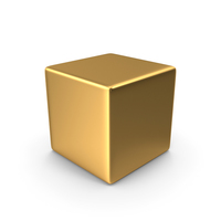 Gold Cube PNG & PSD Images