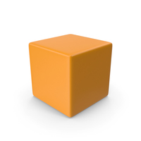 Orange Cube PNG & PSD Images