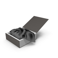 Wrapping Black Cloth Gift Packaging Box PNG & PSD Images