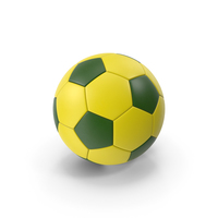 Soccer Ball Yellow PNG & PSD Images