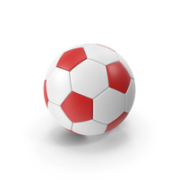 Soccer Ball Red PNG & PSD Images