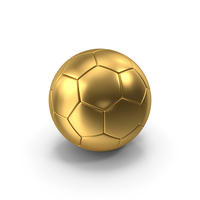 Soccer Ball Gold PNG & PSD Images