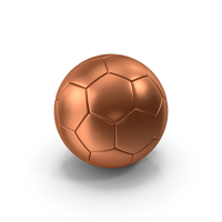 Soccer Ball Bronze PNG & PSD Images