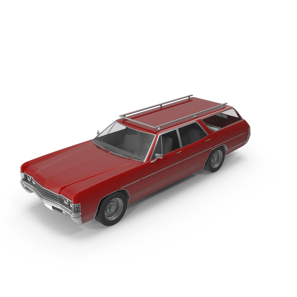 Vintage Car Red PNG & PSD Images