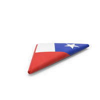 Flag Folded Triangle Chile PNG & PSD Images