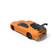 Sports Car Orange PNG & PSD Images