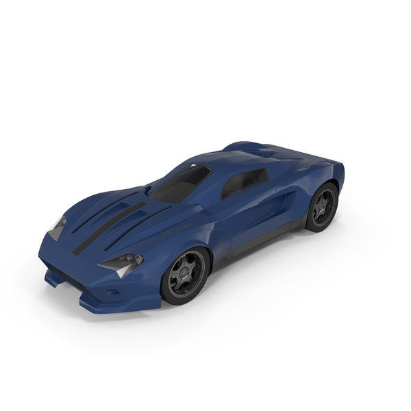 Sports Car Blue PNG & PSD Images